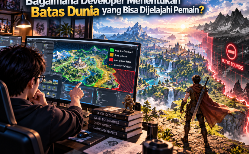 Bagaimana Developer Menentukan Batas Dunia yang Bisa Dijelajahi Pemain?
